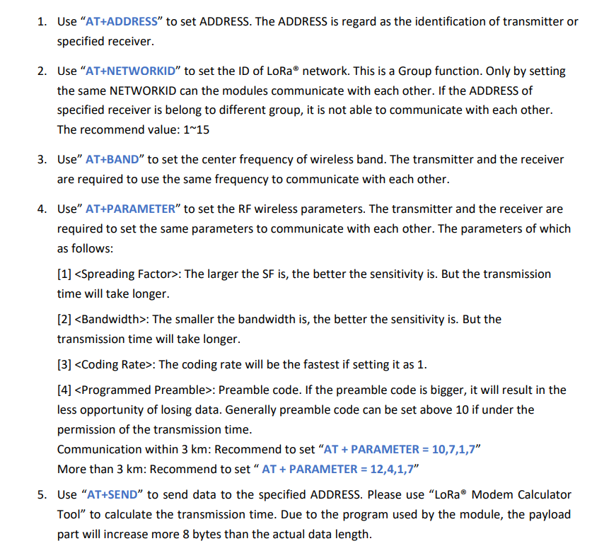 AT Command process